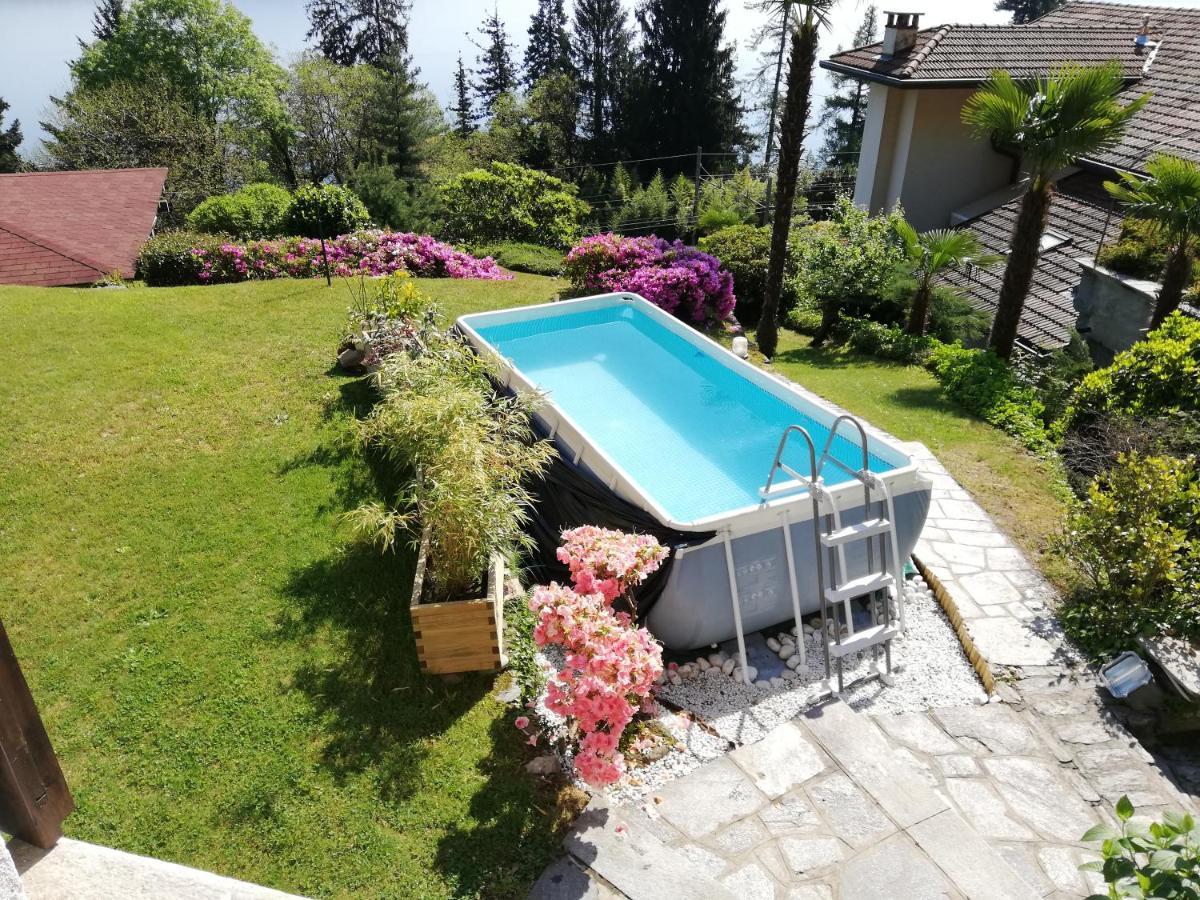 Romantica Casetta Nel Verde Con Vista Sul Lago 벨지라테 외부 사진